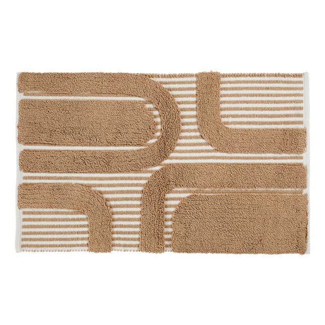 Alfombra de algodón con mechones "Amapola" 60x90 cm - 209039