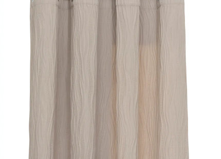 Cortina  plisada "Maely" de lino 135x260cm -  209089B