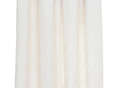 Cortina jacquard color marfil “Willow” 135x260cm - 209090A