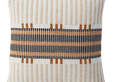 Almohada de lino jacquard "Jangwa" 40x40cm - 209094C