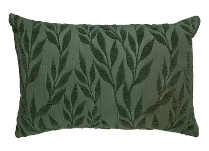 Almohada "Lehto" jacquard  con estampado algodón verde lima 58x38cm - 209105C
