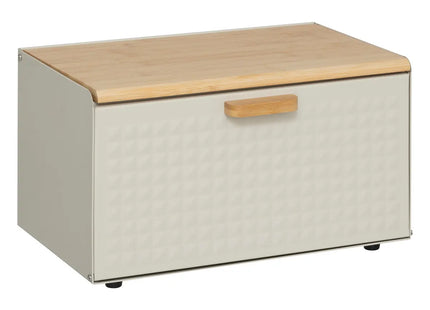 Panera "Sensia" de metal y bambú 35,5cm - 209249