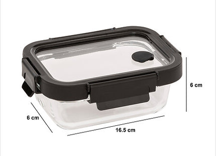 Pote rectangular Clipeat + de 370ml - 209253