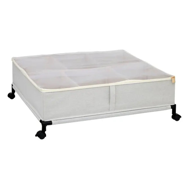 Organizador debajo de la cama "Dressy Plus" 66 cm de ancho, color beige - 209359