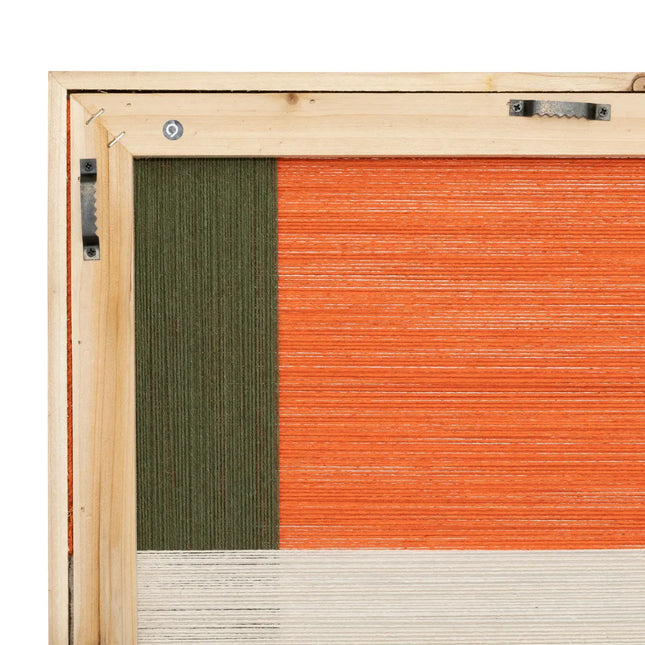 Deco de pared "Tissia" naranja 50x70cm - 209419