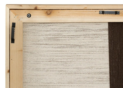 Deco de pared "Tissia" negra 50x70cm - 209420