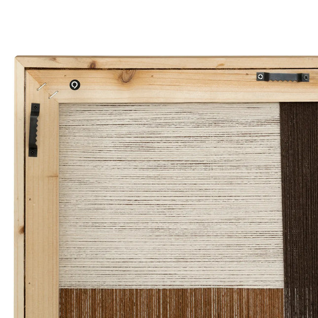 Deco de pared "Tissia" negra 50x70cm - 209420