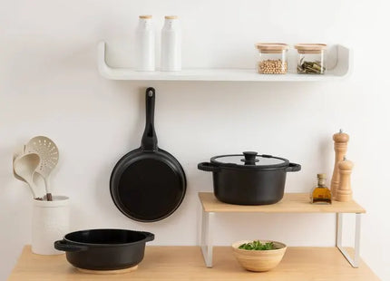 Juego de utensilios de cocina de aluminio fundido de 24 cm - 209612