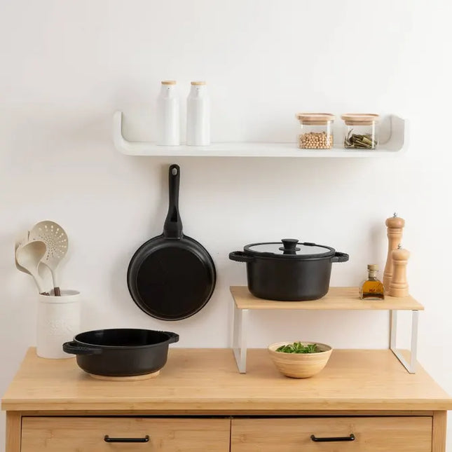 Juego de utensilios de cocina de aluminio fundido de 24 cm - 209612