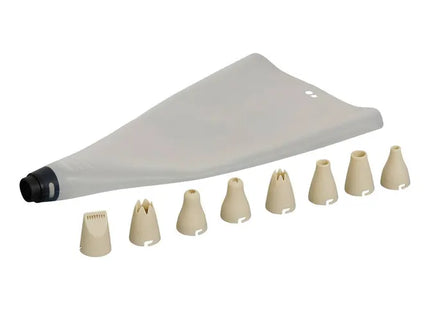 Manga pastelera "Essentials" de 1 litro con 8 boquillas - 209618