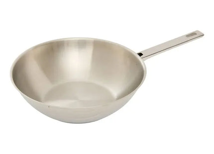 Wok "Brillantez" de aluminio, 28 cm de diámetro, acero inoxidable- 209658