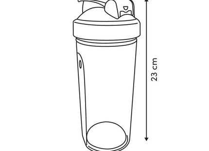 Coctelera de vidrio "Essentials" de 800 ml para panqueques - 209683