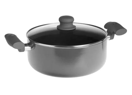 Cazuela "Neo" D24cm 4L de aluminio gris - 209727