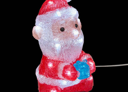 Personaje iluminado acrílico con 20 LED, 20 cm de alto - 209963