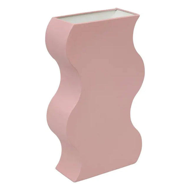Jarrón rosa "Cheri" 35 cm de alto - 210127