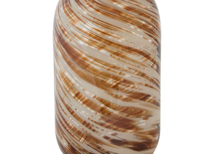 Jarrón "Arvo" ámbar, 26 cm de alto - 210180