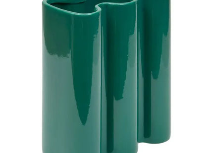 Jarrón "Flow" verde, A25,3cm - 210189