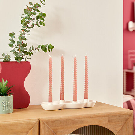 Candelabro de cerámica "Chéri" 32 cm - 210196