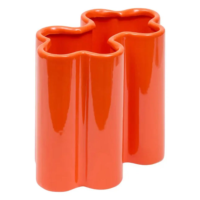 Jarrón "Flow" naranja17,2 cm de alto - 210199