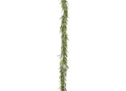 Guirnalda artificial de flores de sauce "Obia" de 150 cm, color verde - 210250
