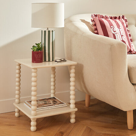 Velador de mesa  "Frida" D. 28 x A. 47 cm verde oliva - 210308