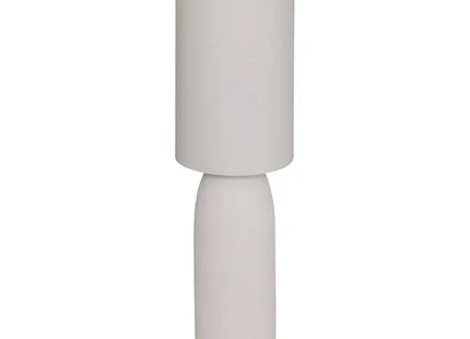 Velador de pie recta "Keyah", gris, 111 cm de altura -  210322A