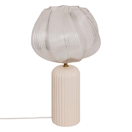 Velador "Phylas" D27,5 x A45,5 cm cerámica beige - 210349