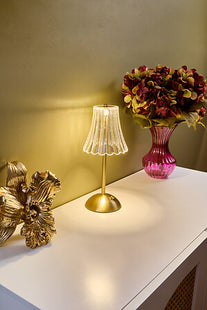 Velador LED USB Dill altura 30 cm dorado - 210354