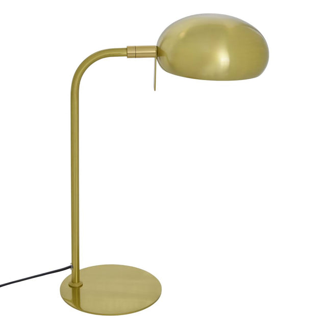 Velador de arco "Maona" 38 cm de alto, color dorado - 210389A