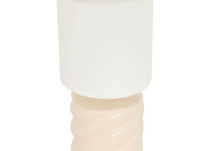 Velador "Noly" Marfil 27cm de altura -  210390