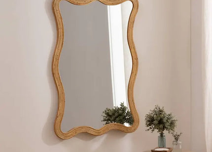 Espejo de pared "Maggie" color beige, 100x70cm -  210443