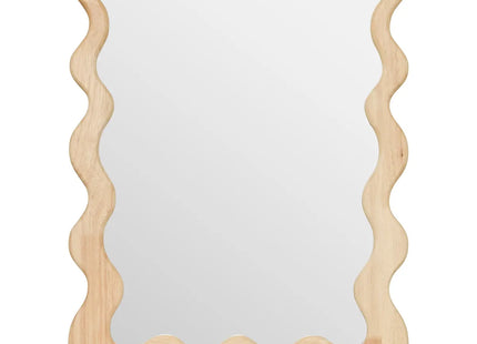 Espejo de pared beige "Brooke" 62x48cm - 210449