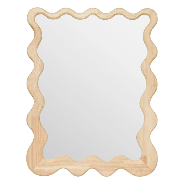 Espejo de pared beige "Brooke" 62x48cm - 210449