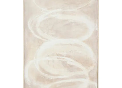 Cuadro en lienzo enmarcado "Krisna" beige, 150x100cm - 210483