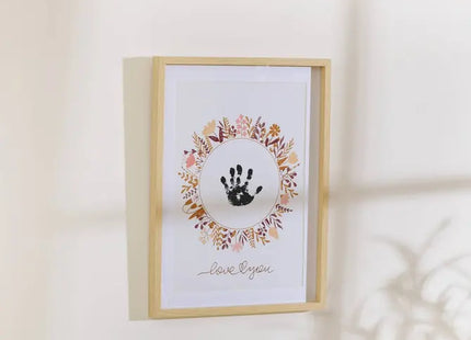 Juego de marcos con estampado florales de 31,6 x 22,6 cm con almohadilla - 211016