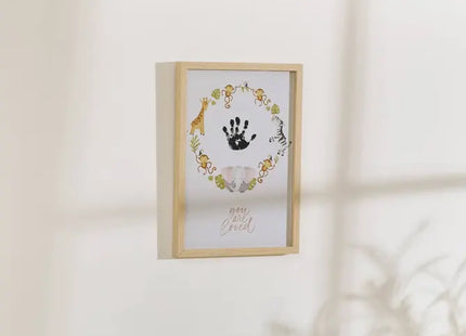 Juego de marcos con estampado de la selva de 31,6 x 22,6 cm con almohadilla - 211016A