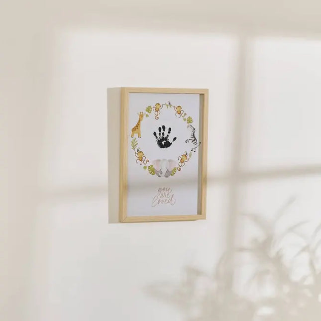 Juego de marcos con estampado de la selva de 31,6 x 22,6 cm con almohadilla - 211016A