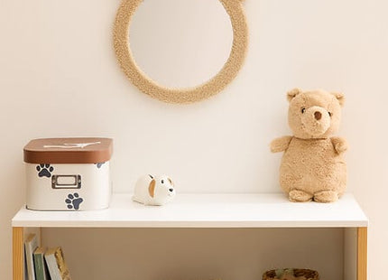 Espejo boucle oso "Beary" diámetro 33 cm - 211047