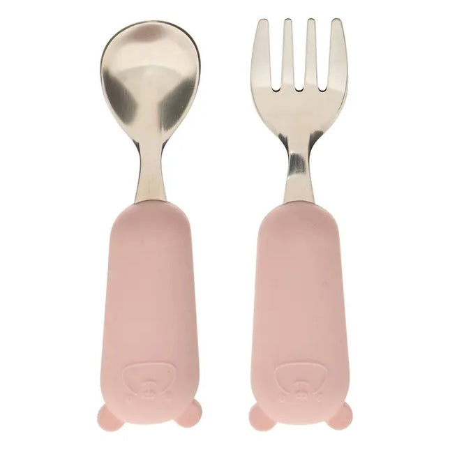 Juego de cubiertos "Yum" cuchara y tenedor, 16,5 cm de largo - 211063A