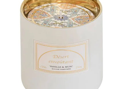 Vela perfumada "Lucía" tarro de cerámica 250gr vainilla - 211643A