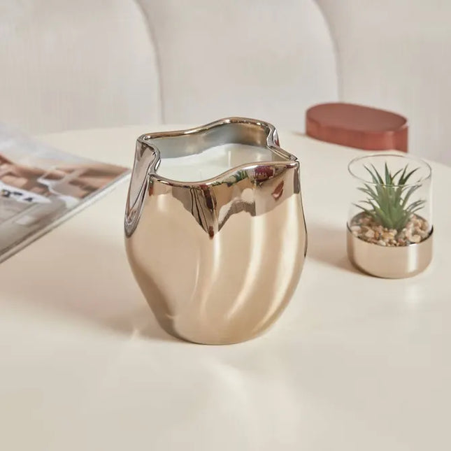 Vela perfumada "Sky Lounge" tarro de cerámica de 985 g, aroma a Ylang-ylang - 211659