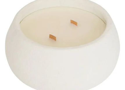 Vela perfumada "Wonj" 464 gr pote de cemento - 211665