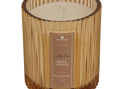 Vela aromática Albie de 290 g en tarro de cristal con aroma a especias - 211726B
