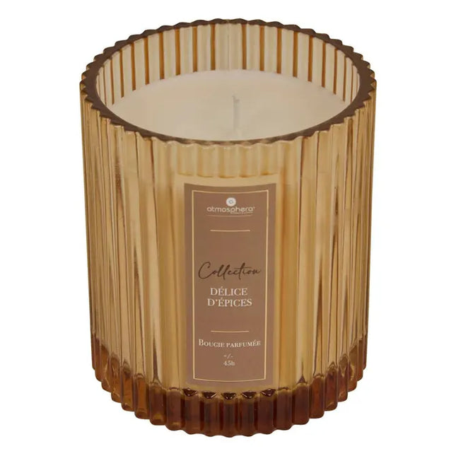 Vela aromática Albie de 290 g en tarro de cristal con aroma a especias - 211726B