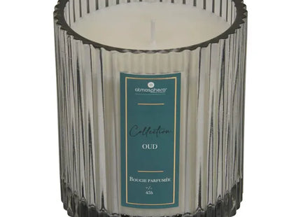 Vela perfumada "Albie" 290gr pote de cristal, oud - 211726D