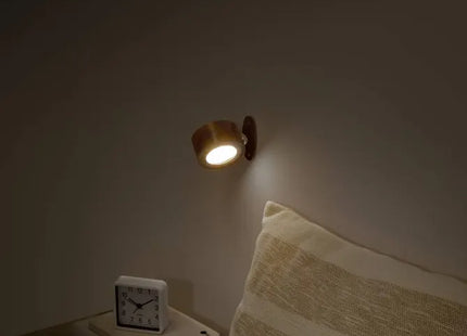 Lámpara de pared LED USB extraíble marrón -  212000B