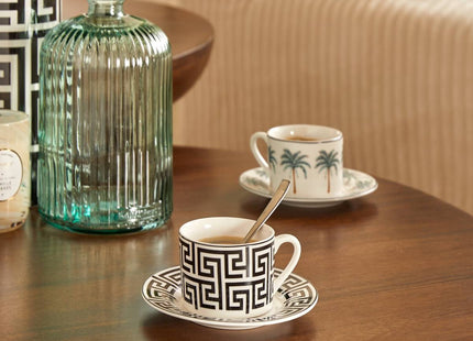 Juego de 2 tazas "Reso" 200 ml, Porcelana - 212119