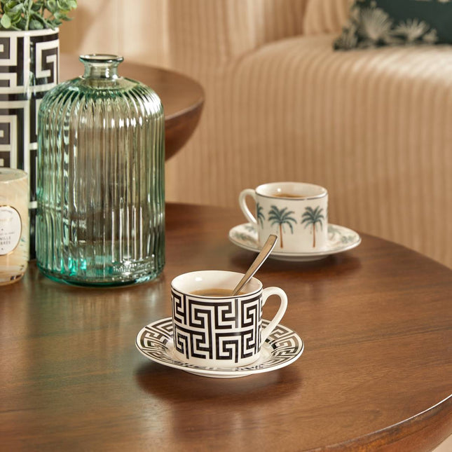Juego de 2 tazas "Reso" 200 ml, Porcelana - 212119