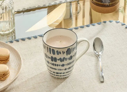 Taza "Umami" con estampado de rayos azules, 310ml -  212120C
