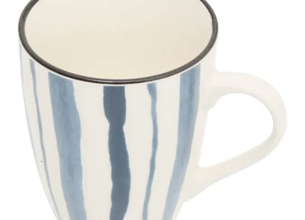 Taza "Umami" con estampado rayas azules, 310ml -  212120D